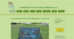 Desktop Screenshot of interkgarten.de